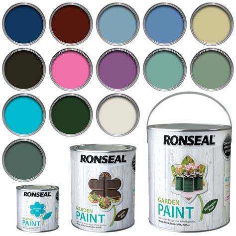 ronseal garden paint.